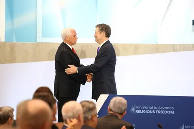 Pence announces sanctions on Iranian-backed leaders abusing minorities returning to Iraq