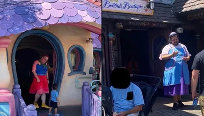 Disney Employees Dressed as Women Shown Greeting Children, Park Guests in Viral Images