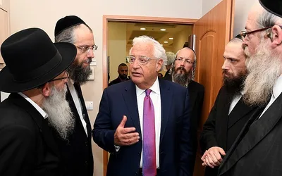 Former US ambassador to Israel dismisses 2-state solution: 'God gave this land to the Jewish people'