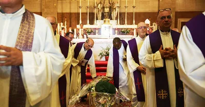 A final farewell to Rome's exorcist: the funeral of Father Amorth