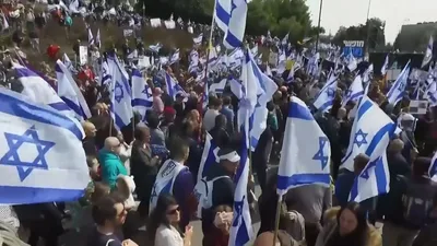 Massive Protests Follow Israeli President’s Plea Not to Allow Judicial Reform Issue to Divide Country