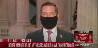 Rep. Eric Swalwell says 'God herself' in interview