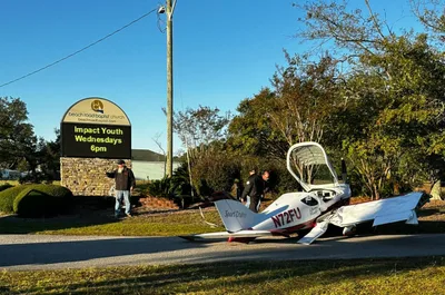 Plane crashes near NC church before Sunday worship services | Baptist Press