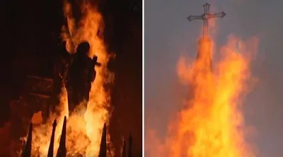 In Chile, archbishop condemns arson attacks that destroyed Catholic churches