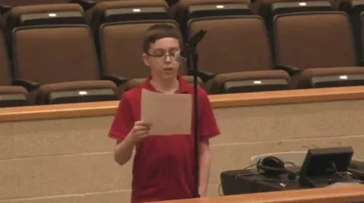 12-year-old sent home for wearing 'there are only 2 genders' T-shirt confronts school board