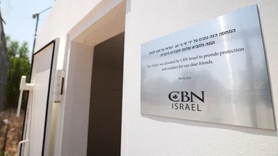 CBN Israel Bomb Shelters on Israel-Gaza Border Calm the Children, Give Sense of Security