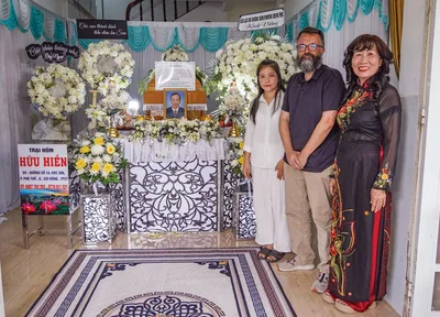 Crashing a funeral in Vietnam