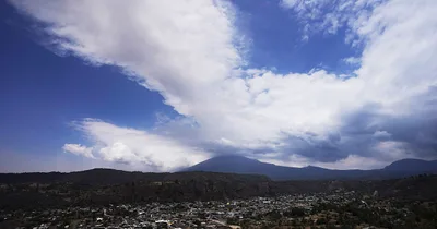 Mexicans Prepare to Flee the Volcano