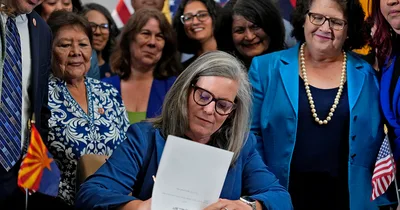 Arizona governor signs repeal of law protecting unborn babies