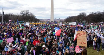 Very few counter-protesters to March for Life