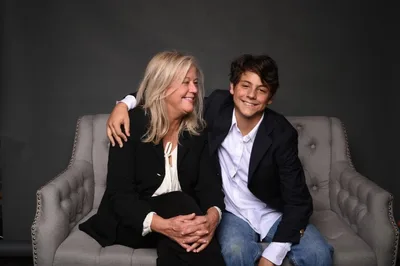 I'm a single parent. It was my first family photo in 10 years.
