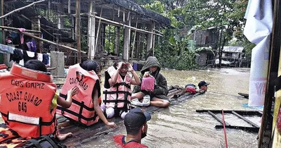 Rescues underway in Philippines after storm