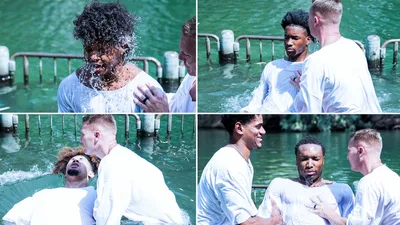 Auburn Basketball Team Gets Baptized in Jordan River, Taking Time to 'Walk Where Jesus Walked'