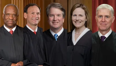 Read about the Five Supreme Court justices Who Voted to Overturn Roe v. Wade