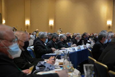 Catholic bishops greenlight Communion document, but don't single out politicians