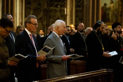 King Charles Attends Multi-Faith Advent Service