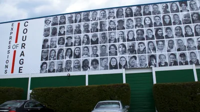 'Expressions of Courage': Huge Public Art Project Pays Tribute to the Sacrifice of Military Families