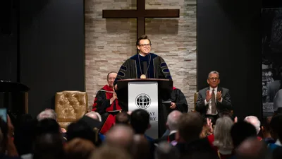 Adam Groza installed as Gateway president | Baptist Press