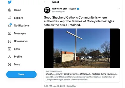 ‘We offered them a safe space’: Texas priest details parish's role helping synagogue hostage families