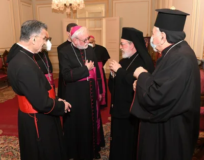 In Lebanon, Vatican official urges peace, assures people of pope’s concern