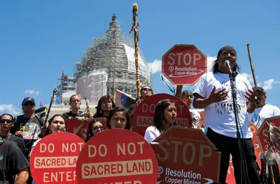 Native American Group Files Motion to Stop Mining at Sacred Oak Flat Site