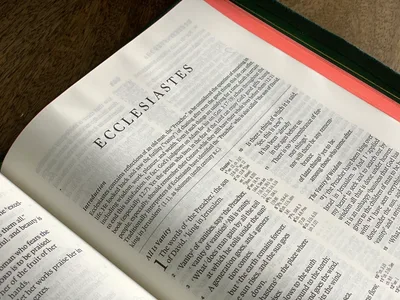 The odd comfort of Ecclesiastes