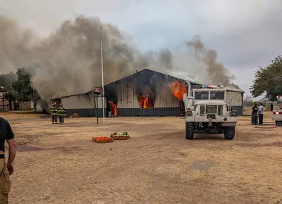 Fire destroys main facility at Christian camp in Oklahoma