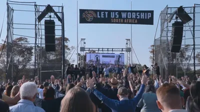 'SO MUCH HOPE AND JOY': 8,000+ Attend Sean Feucht's 'Let Us Worship' Event in South Africa
