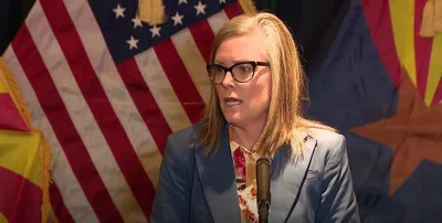 Arizona Gov. Katie Hobbs Vetoes Ten Commandments in Schools, 'Women’s Bill of Rights'