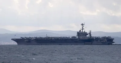 U.S. Aircraft Carrier, Merchant Vessel Collide Near Egypt