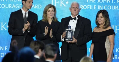 Kennedy family honors Mike Pence for courage on Jan. 6