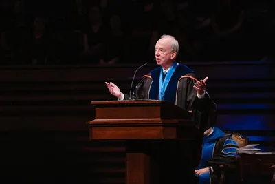 Dockery offers vision of worship, worldview, work, service at SWBTS convocation | Baptist Press