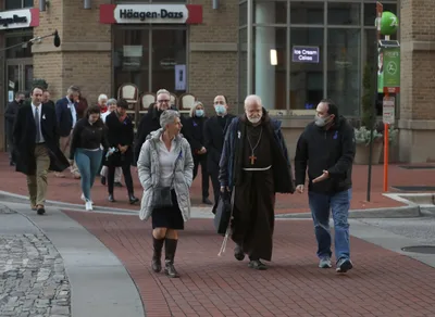 Prelates walk in solidarity with abuse victims on last day of bishops’ meeting | Crux