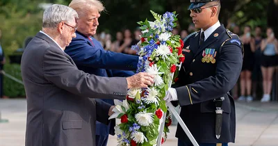 Altercation Occurs at Arlington during Trump Appearance