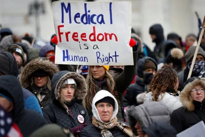 Court blocks vaccine mandate for businesses, allows it for health workers