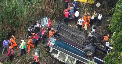 Dozens Dead after Bus Crash in Guatemala