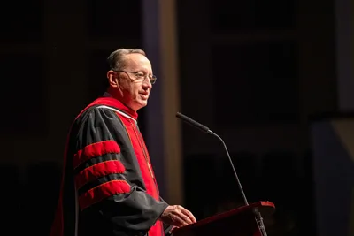 Iorg presses graduates to ‘stand firm’ | Baptist Press
