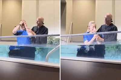 Donnie Wahlberg, Jenny McCarthy get baptized after ‘surrendering’ lives to Jesus