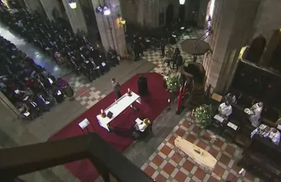 Tutu laid to rest at state funeral in Cape Town