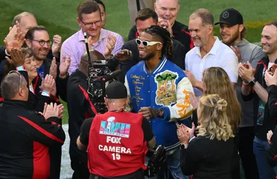 Damar Hamlin Addresses ‘offensive’ Jesus Jacket at Super Bowl: ‘Never my intentions to hurt anyone’