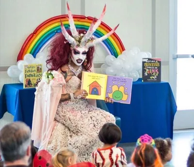Why are people so surprised that little children were entertained by drag queens in a gay bar?