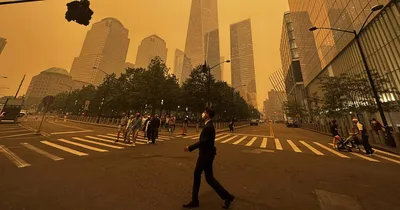 States issue air quality alerts due to smoke from Canadian wildfires