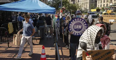Protests resume as Columbia University students return to campus