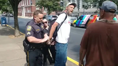 Street preacher arrested for reading Bible verses at LGBT pride event