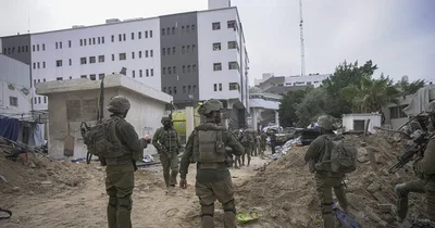 Israeli Troops Raid Gaza Hospital for Second Time