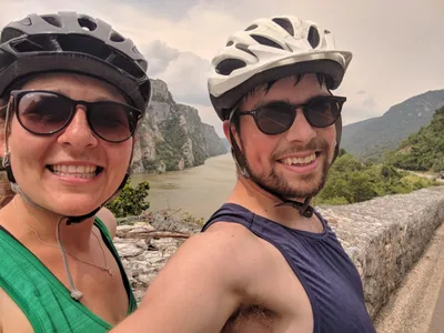 Newlyweds cycling from London to Tokyo to fundraise for charity Mercy Ships