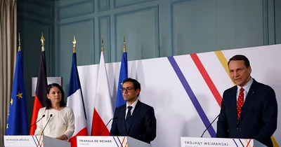 Leaders of Germany, France, and Poland Discuss Strengthening EU after Trump NATO Comments