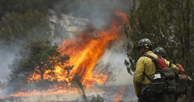 Biden promises raise to federal firefighters