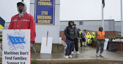 East Coast dockworkers walk off the job amid labor dispute