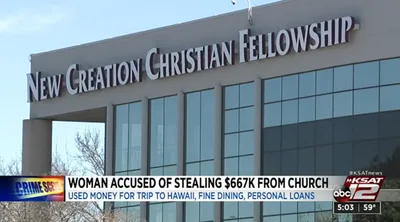 Texas church lady sentenced to 7 years in prison for stealing over $667K from accounts